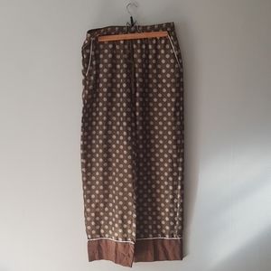 Banana Republic silk pyjama pants - size small.